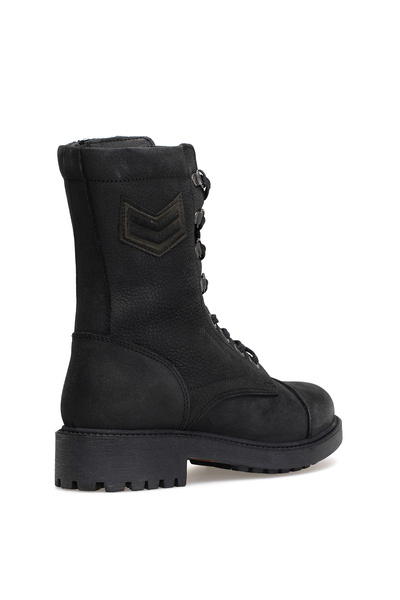 Hammer Jack 102 18354-Z Women's Genuine Leather Classic Boots Black