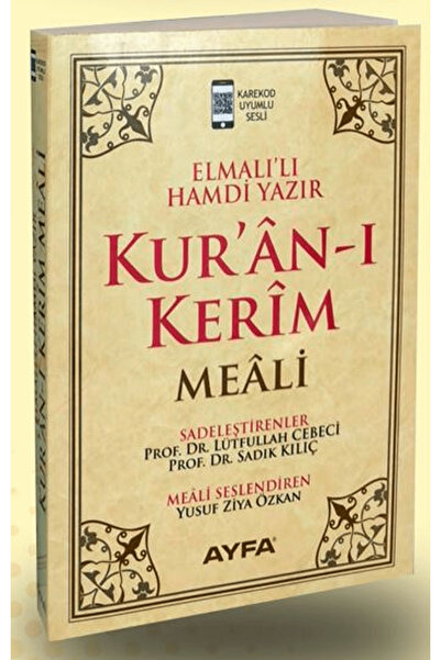 Ayfa Basın Yayın Kur'an-ı Kerim Meali Orta Boy (110) / Kolektif / / 978625988...