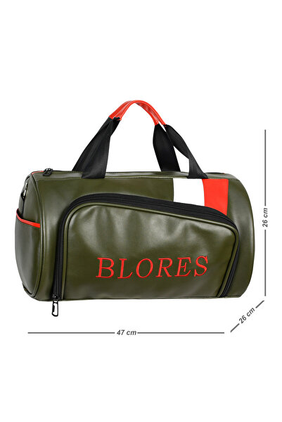 barberri حقيبة يد وكتف رياضية وسفر مبطنة بالكامل ومقاومة للماء بتفاصيل من الج...