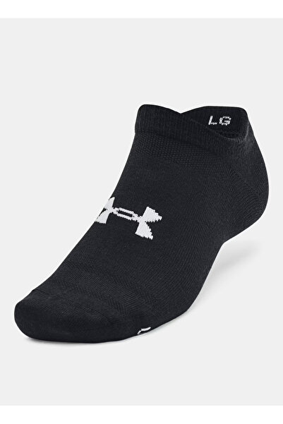 Under Armour 1382611-002 UA Essential No Shw 6pk Siyah Unisex Çorap