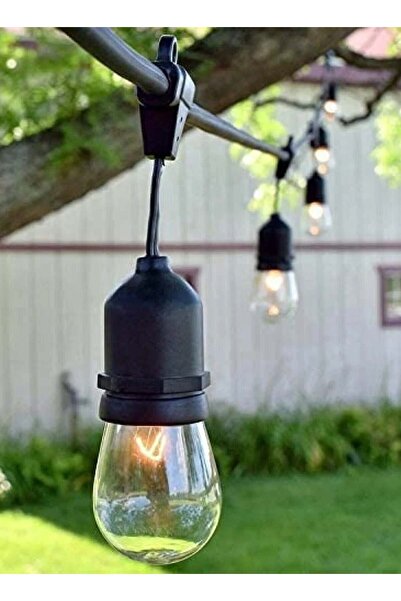 HAMER عقد زينة 10 متر مع 10 قواعد لمبات