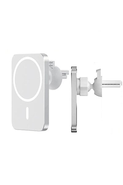 Başkenttekno W1106 Magnetic Magsafe Wıreless Araç Telefon Tutucu Ve Kablosuz ...