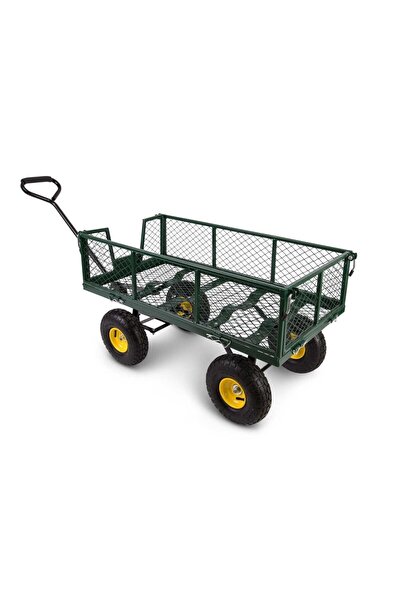 JollyMag Carucior de gradina, transport, metalic, max. 300 kg, 95x52x57 cm, r...