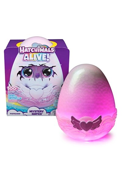 Hatchimals Živý - Tajomný poklop, Vajíčko Pufficorna