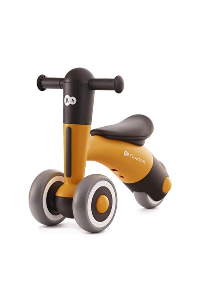 JollyMag BICICLETA DE ECHILIBRU KINDERKRAFT MINIBI, MEDOVÁ ŽLTÁ