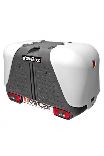 JollyMag Cutie portbagaj pe carligul de remorcare Towbox V2 Gri