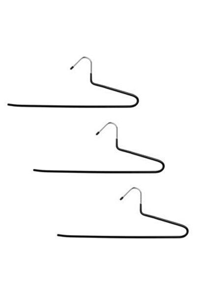 SHOPIENS Set de umerașe metalice pentru pantaloni 35 cm - 3 buc