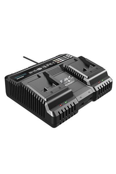 JollyMag Incarcator rapid dublu pentru acumulatori, 2x4,5 Ah, 18V, SAS+ALL, D...