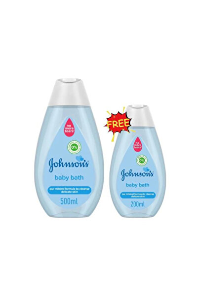 Johnson Johnson's Baby Bath Gel 500ml Free + 200