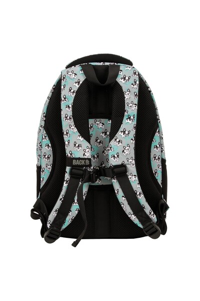 OEM Ergonomická detská školská taška BackUP, 4 priehradky, vzor šteniatka PLB5A08