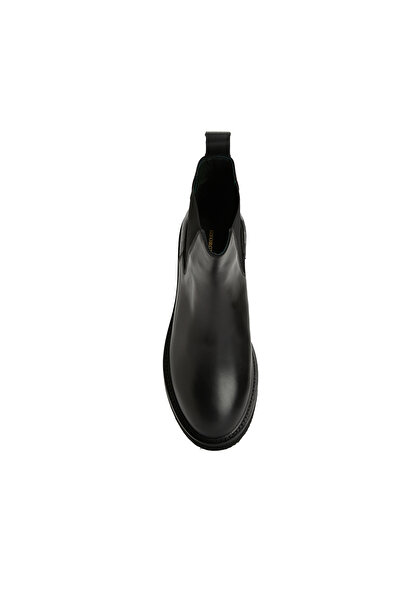 George Hogg Siyah Kadın Deri Bot