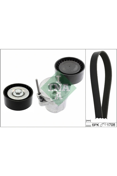 FAG Set Curea Transmisie Cu Caneluri Mercedes-Benz 5-Class/C-Class/Cls