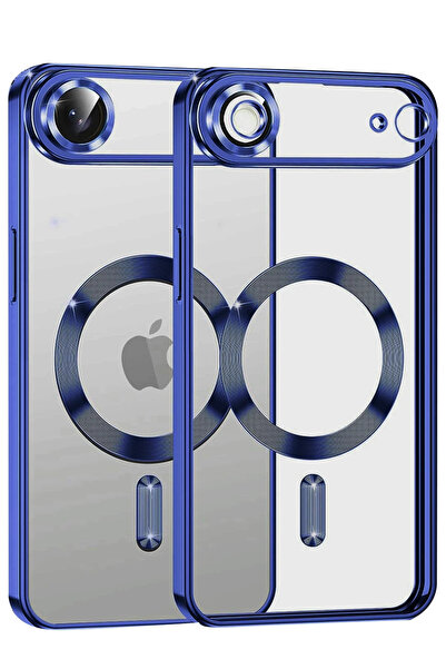 UnDePlus Apple iPhone 17 Air için Magsafe ile uyumlu Kılıf Kamera Lensli Koru...