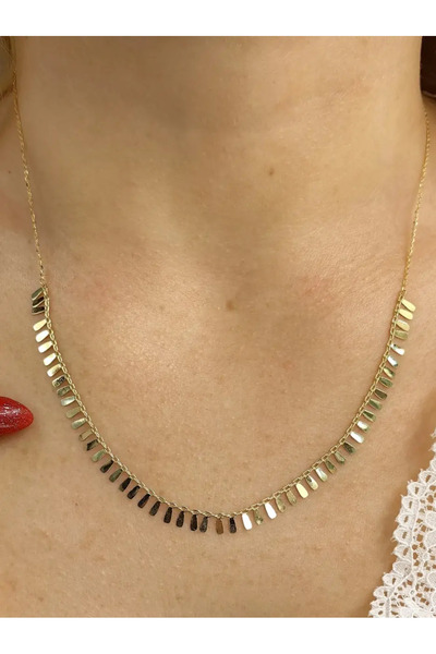 nasipkuyumcu KLEOPATRA MODEL ALTIN KOLYE 14 AYAR KLY01167