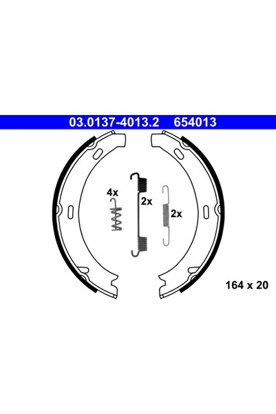 Ate Set Saboti Frana Frana De Mana Mercedes-Benz C-Class/Clk/Vaneo