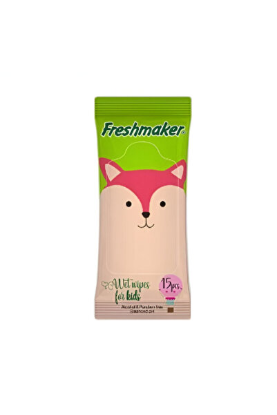 Freshmaker Fresh Maker Wet Wipes 15 Mini Wipes for Kids