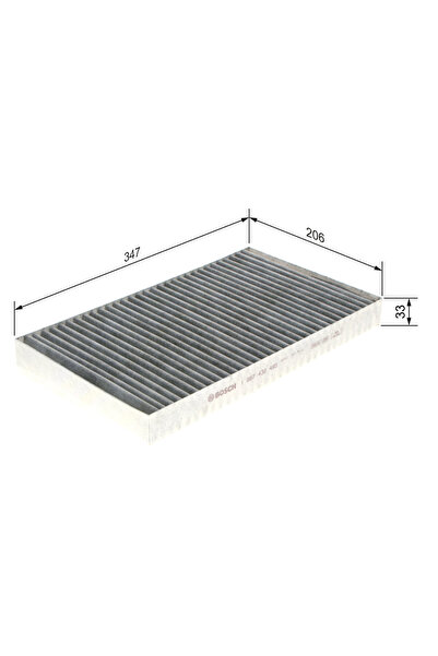 Bosch Кабинен въздушен филтър Mercedes-Benz Viano/Vito / Mixto Body/Vito Bus