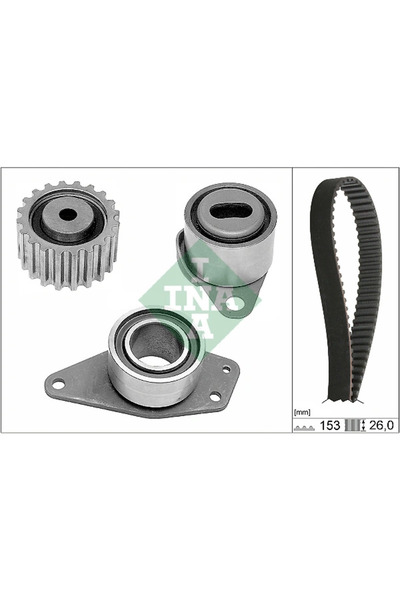 FAG Set Curea De Distributie Renault Espace 3/Laguna 1/Megane 1 Volvo S40 1/V40