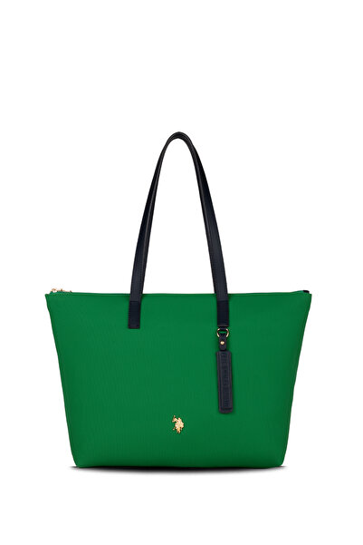 U.S. Polo Assn. Yesıl-Lacıvert Kadın Omuz Çantası Us26302