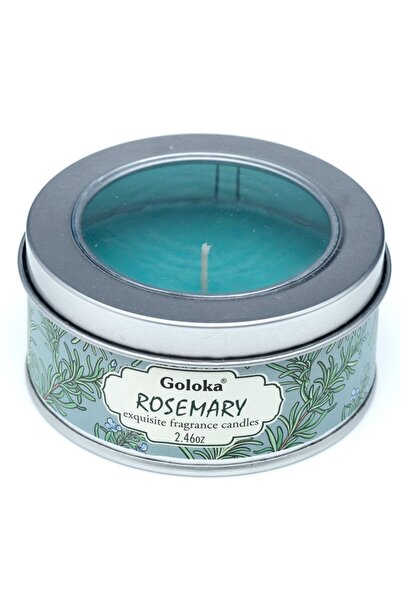 Goloka Lumânare parfumată în cutie metalică, Aromoterapie sacră pentru suflet...