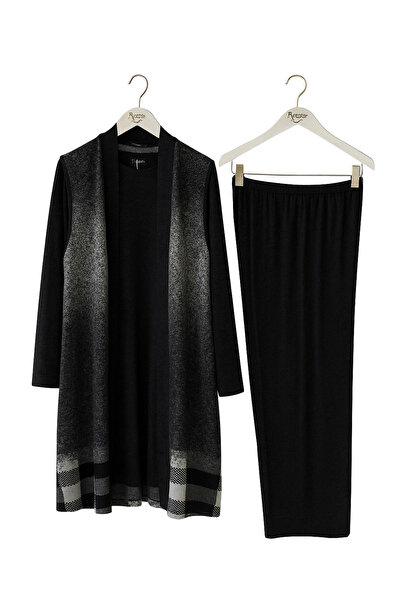 Fi'l Arz Fashion Women's Vest Three-Piece Plus Size Hijab Suit