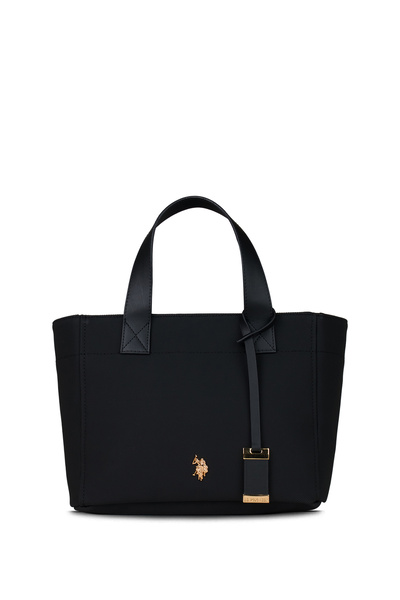 U.S. Polo Assn. حقيبة كتف نسائية سوداء Us26304