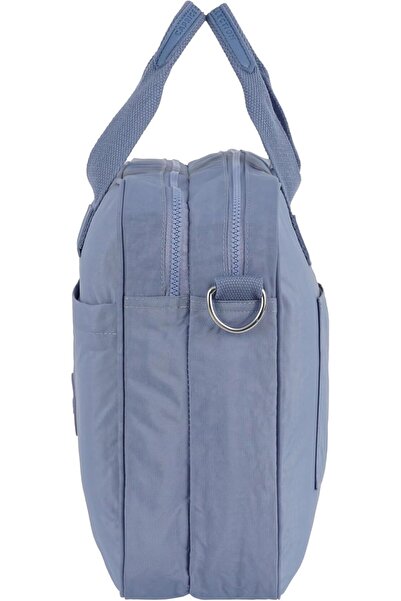 Caprice Collection Laptop Bag, 15.6" Padded Sleeve, Water-Resistant Nylon, Organizer Pockets BSD-KP026 (LAVENDER)