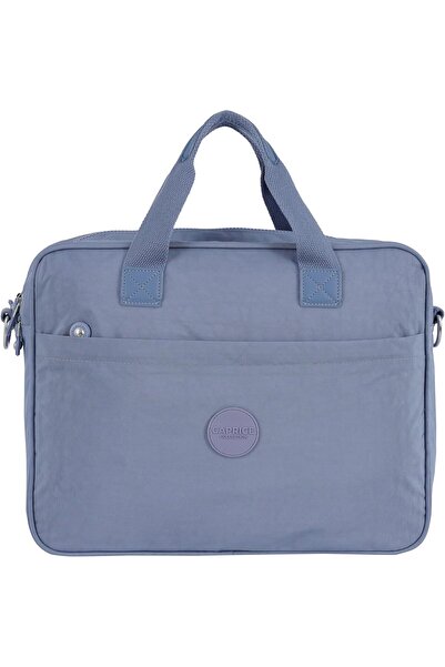 Caprice Collection Laptop Bag, 15.6" Padded Sleeve, Water-Resistant Nylon, Organizer Pockets BSD-KP026 (LAVENDER)