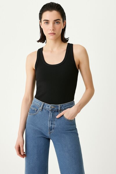 HAKKE πλέξη ριμπ Βασικό ΑΘΛΗΤΙΚΟ ΚΟΡΥΦΑΙΟ ΕΝΔΥΜΑΤΟ με Χοντρό Λουράκι