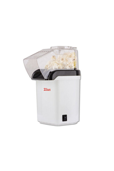 Zilan Aparat de popcorn ZLN-8044, putere albă 1200W, sistem cu jet de aer cald,