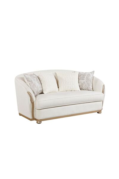 Danube Home Grado 2-Seater Fabric Sofa, Stylish & Durable with 2-Year Warranty, Modern Home Furniture