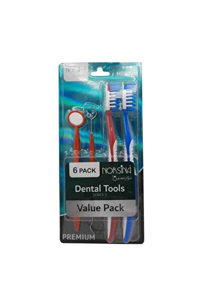 Norsina نورسينا مجموعه العنايه بالاسنان عبوه اقتصاديه سلسله رقم 3
