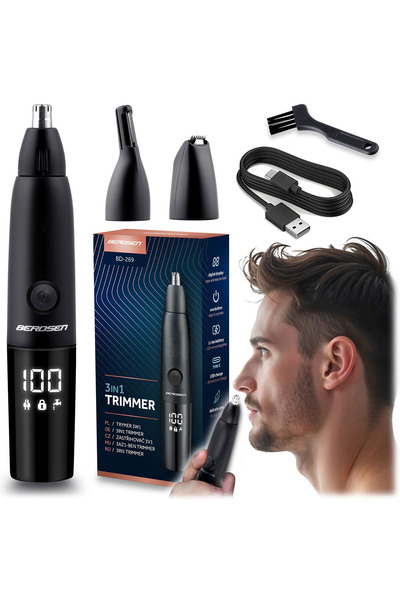 Other Aparat de tuns pentru nas și urechi Berdsen BD-269, negru