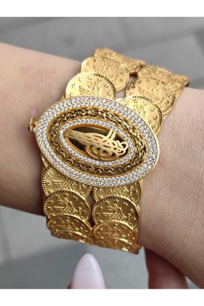 nasipkuyumcu 8 AYAR REŞAT BASKILI TUĞRALI KELEPÇE KLP00086