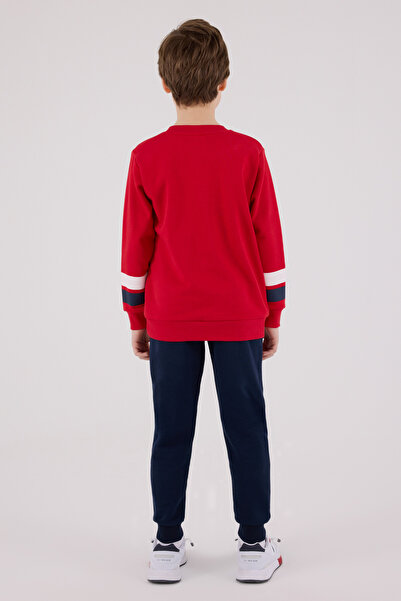 U.S. Polo Assn. Children's Cotton 3 Thread Pocket Bottom Top Set 2526-We.I.V/G