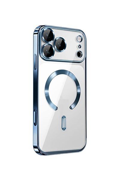 UnDePlus Apple iPhone 17 Pro için Magsafe ile uyumlu Kılıf Kamera Lensli Koru...