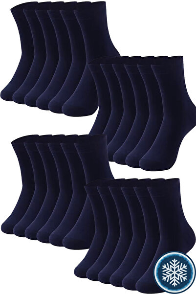 HRN Textile 24-пакет мъжки дълги зимни чорапи с памучна подплата