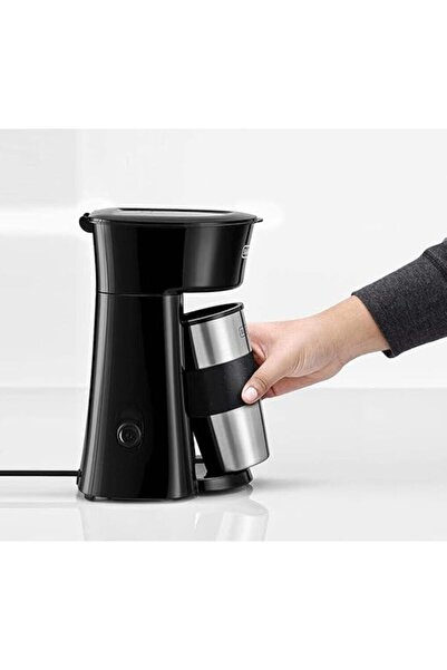 Black&Decker Black+Decker Coffee Maker, 650W, Includes 360ml Travel Mug with Lid, Automatic Shut-Off, Permanent F