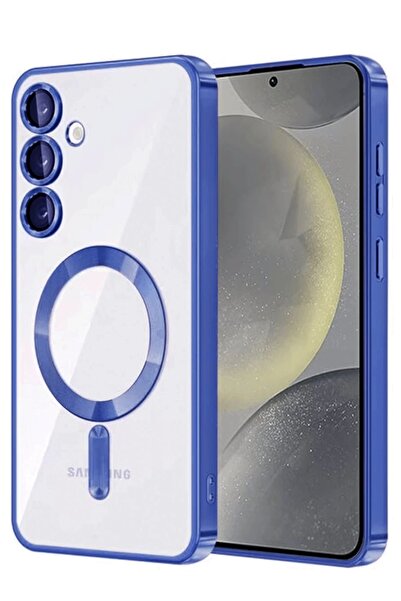 Khayra غطاء سامسونج جالاكسي A36 كروس ماجنيتيك سيف - أزرق داكن-(5796) - ESZAOC2850-8916