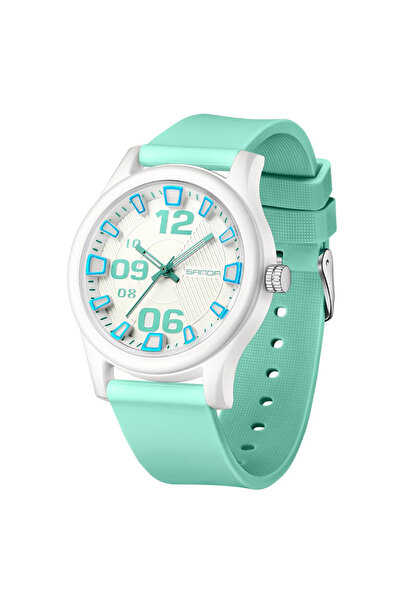 Sanda 3252 Blue-White Children's Watch – Sport Design, Analog, Diver, 5ATM Wa...