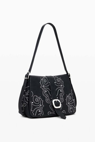 Geantă mică crossbody, cu efect de piele, cu ținte Cadou ,martie - Imagine 3