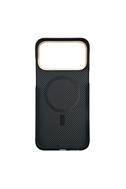 Nettech Apple iPhone 17 Pro Uyumlu NT-N070 Arka Koruma Kılıf (Gold) NT-113886