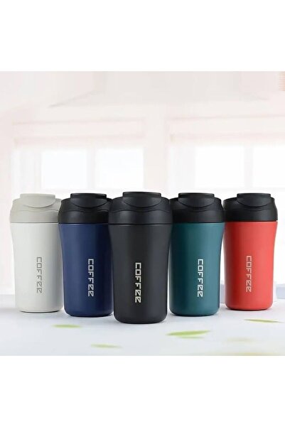 FEİ Coffee Travel Mug & Flip Lid, Insulated Tumbler Cup with Ceramic Coating, Double Wall Vacuum