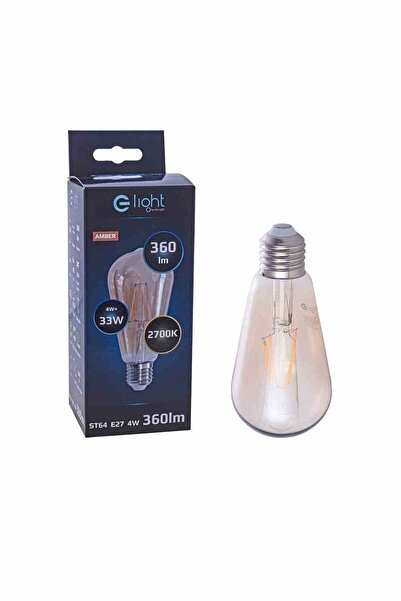 Other Decorative Bulb 4W ST64 E27 Amber