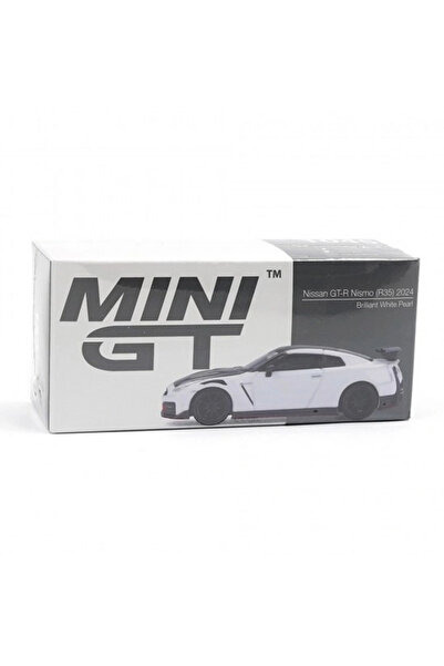 My Reality Fashion Mini Gt 1/64 Nissan Gt-R Nismo 2024 Brilliant White Pearl