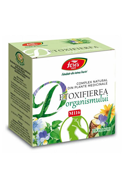 Fares Detoxifiere corporală M116 28 pliculețe