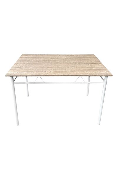 Danube Home Viola 1 + 4 Dining Set - Light Oak Engineered Wood, Beige Finish, Includes Table & 4 Chairs