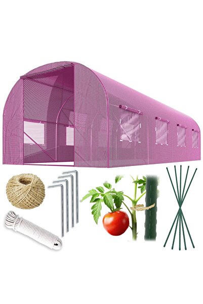 Other Tunel de grădină 2,5 x 4 m (10 m2) roz Plonos