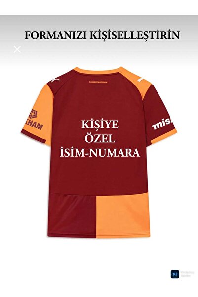 Forma -G'alatasaray- 2025-26 Yeni Sezon Kişiye Özel İsimli Parçalı İç Saha Fu...