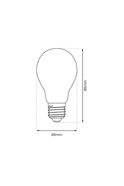 Other Filament LED Bulb 1W ST45 E27 2700K Plastic